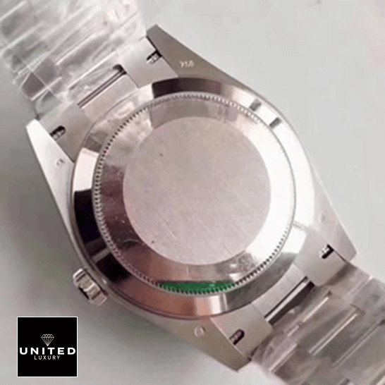 Rolex Silver Replica 2 Rolex Day-Date 228239 Stainless Steel Case Replica