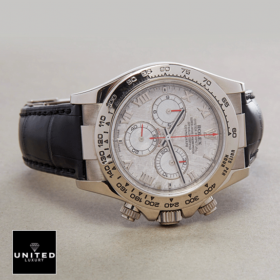 Rolex Daytona 116519 White Roman Dial Replica 1 Rolex Daytona 116519 White Romen Numerial Dial S.Steel Bezel Replica