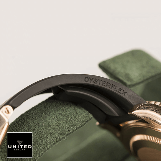 Rolex Perpetual Yacht-Master Gem-Set Bezel 116695 SATS Replica 9 Rolex 116695 Leather Bracelet Replica on the box