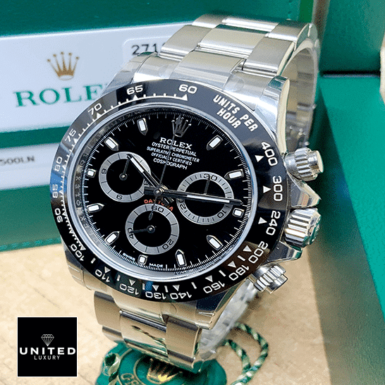 Rolex Daytona Stainless Steel Replica 2 Rolex Daytona 116500ln-0002 Stainless Steel Black Dial Oyster Replica