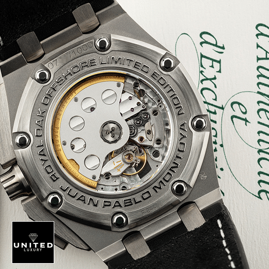 Royal Oak White Dial Replica 2 Audemars Piguet Royal Oak 26030IO.OO_.D001IN.01 Replica leather