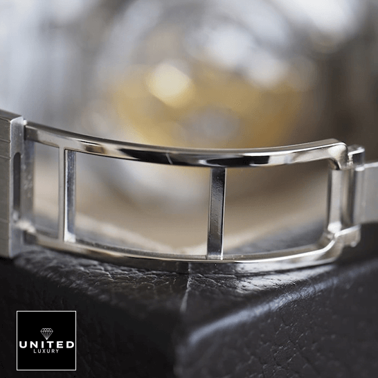 Audemars Piguet Royal Oak 14802ST.OO.0944ST.02 Replica 1 Audemars Piguet Royal Oak Steel Clasp Replica opened clasp