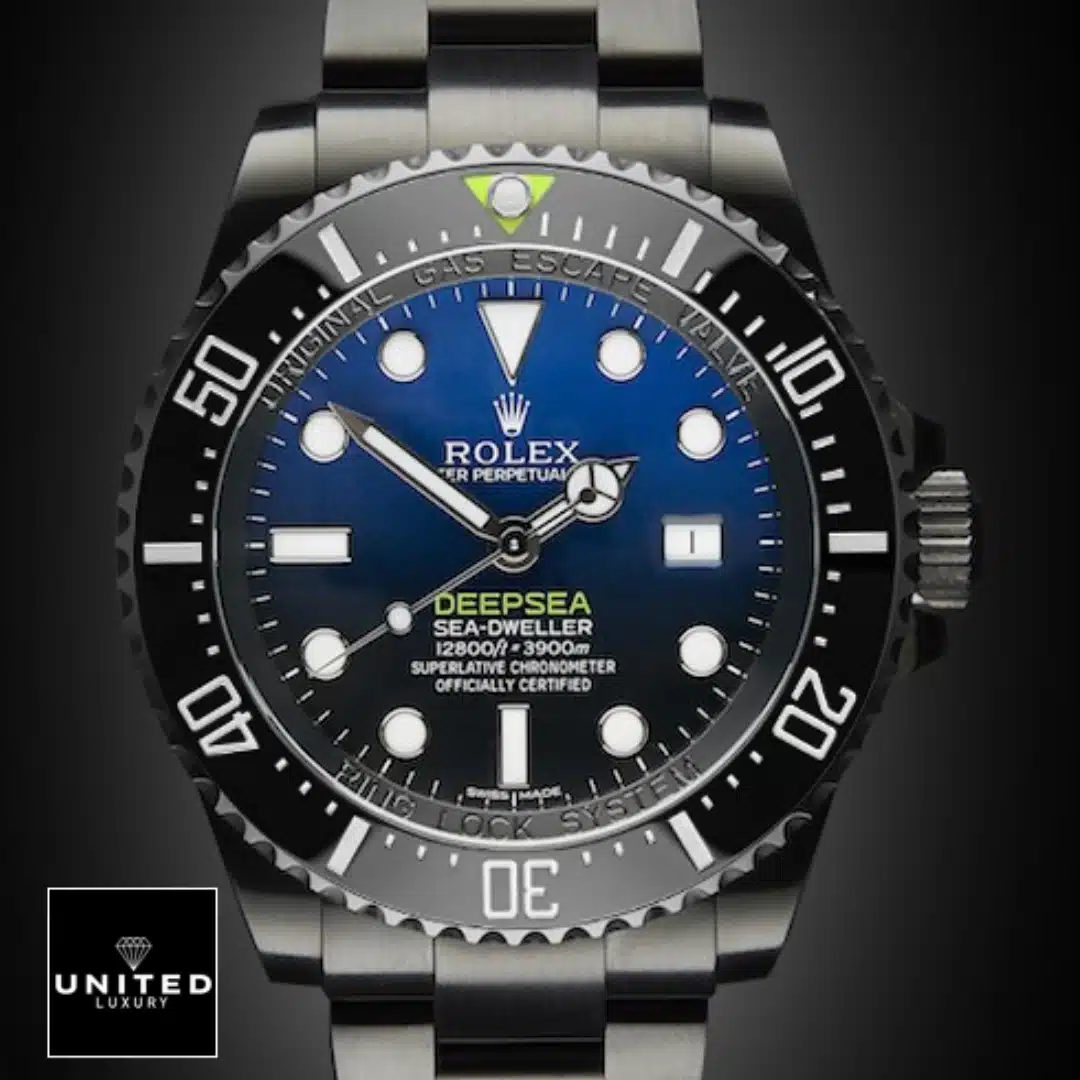 Rolex Deepsea Sea-Dweller Black PVD 116660 D-Blue Oyster Replica 5 Rolex Deepsea Sea-Dweller Black PVD 116660 D-Blue Replica