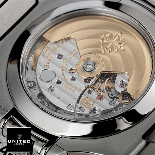 Patek Philippe Nautilus White Dial Replica 7 Patek Philippe Nautilus 5726 Steel Mechanism Replica