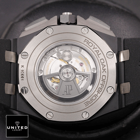 Audemars Piguet Royal Oak 26405CE.OO.A002CA.02 Replica 1 AP Royal Oak Offshore Stainless Steel Case Replica upside view