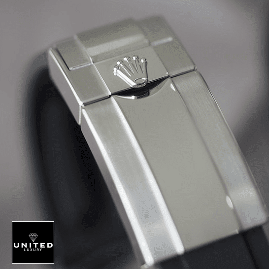 Rolex Cosmograph Daytona White Gold Meteorite 116519LN Replica 7 Rolex Daytona M116519LN S.Steel Fold Clasp on the Rolex Logo Replica