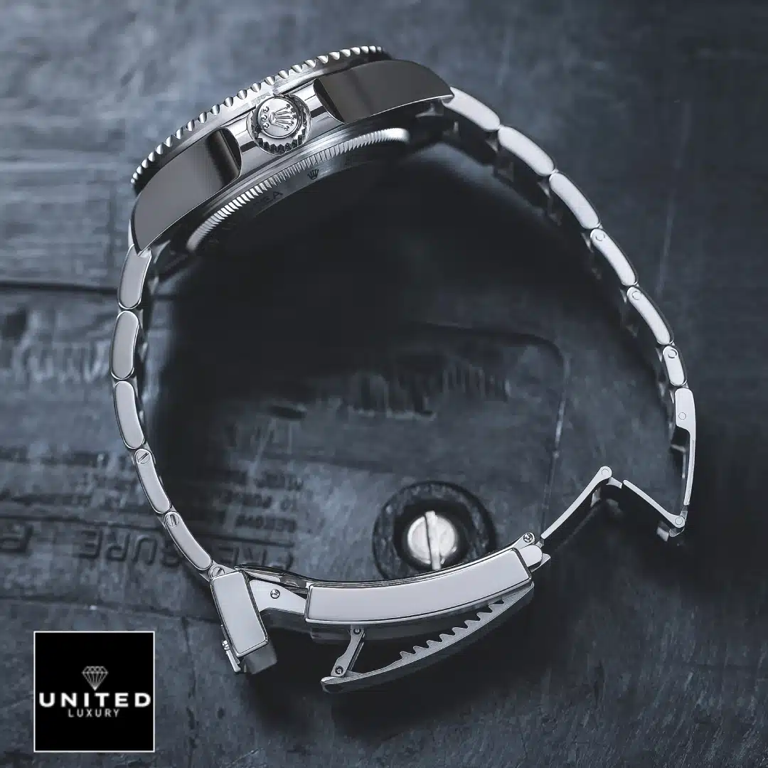 Rolex DEEPSEA Sea-Dweller Stainless Steel 126660-0002 Oyster Replica 3 Rolex Sea-Dweller 126660-0002 Oyster Replica Steel Crown Pusher