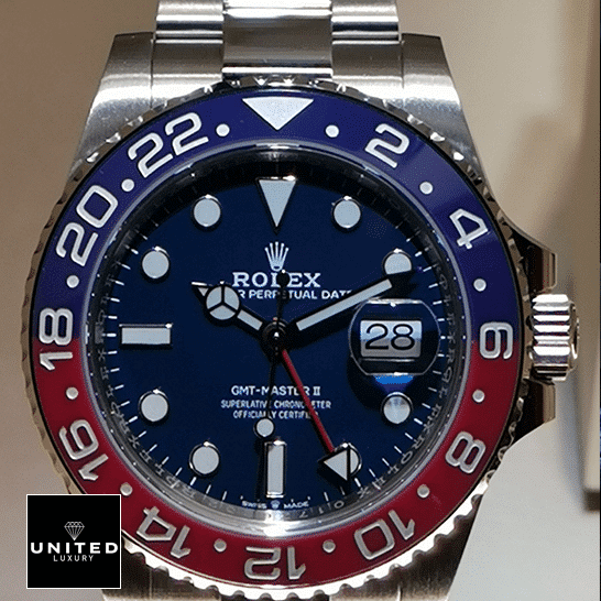 Rolex 116719BLRO Replica 4 Rolex GMT-Master II Blue Dial & Red/Blue Ceramic Bezel 116719BLRO Replica