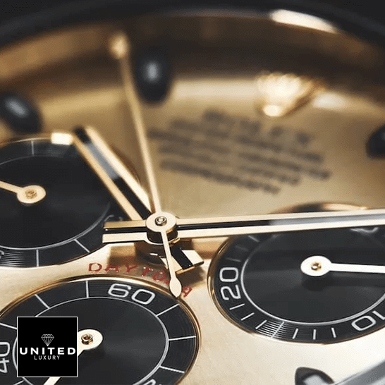Rolex Daytona Cosmograph 116518LN Gold Dial Replica 3 Rolex Cosmograph Daytona 116518LN Black & Gold Dial Replica