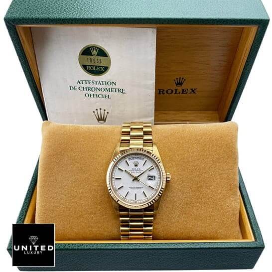 Rolex Ivory Replica 4 Rolex Day-Date 40 228239 Replica in the Rolex Box