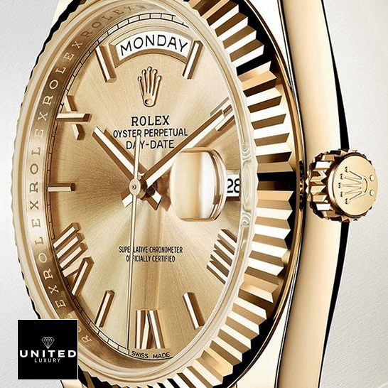 Rolex Day-Date II 228238-0007 KW Yellow Gold Champagne Dial Replica 2 Rolex Day-Date II 228238-0007 KW Yellow Gold Champagne Dial Replica