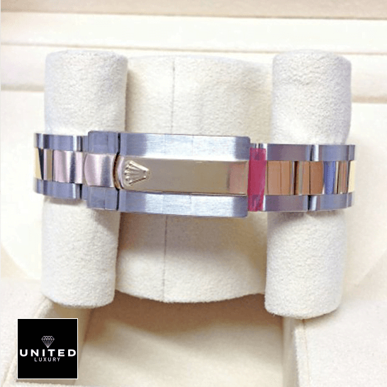 Lady Datejust 28mm Replica 4 Rolex Datejust 279361 Yellow Gold Stainless Steel Replica upside view