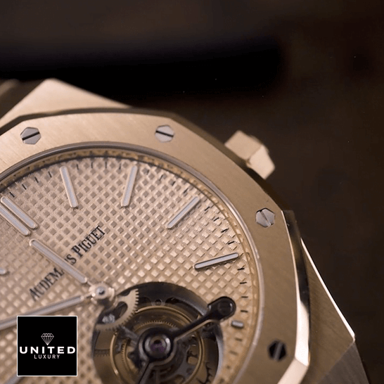 Royal Oak Tourbillon Replica 2 Audemars Piguet Royal Oak Tourbillion Replica black background