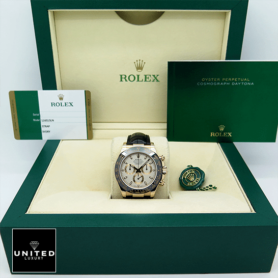 Rolex Cosmograph Daytona White Dial 116515LN-0003 Replica 1 Rolex Cosmograph Daytona 116515LN-0003 Replica in the Rolex Box & Guarantee Card
