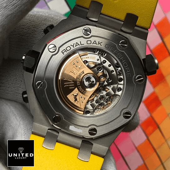 Audemars Piguet Diver Replica 5 Audemars Piguet Royal Oak Stainless Steel Case Replica upside case view