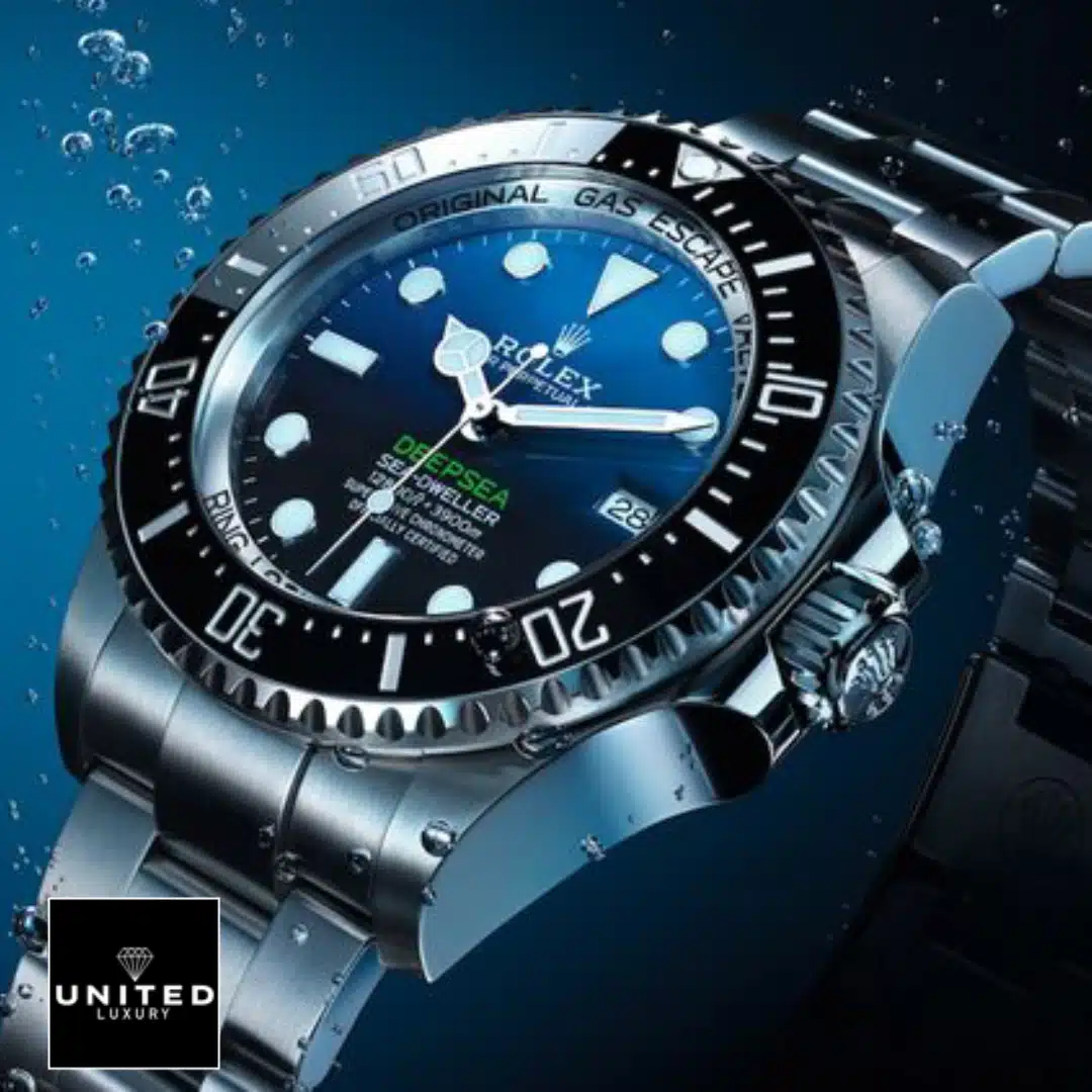 Rolex DEEPSEA Sea-Dweller Stainless Steel 126660-0002 Oyster Replica 4 Rolex Deepsea Sea-Dweller 126660-0002 Blue&Black Dial Replica