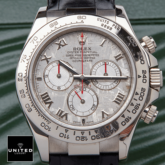 Rolex Daytona 116519 White Roman Dial Replica 7 Rolex Daytona 116519 Stainless Steel Case Romen Numerial Dial Replica