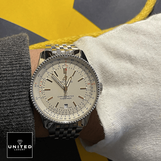 Breitling Navitimer 41 Replica 1 breitling navitimer A17326211G1A1 replica wrist
