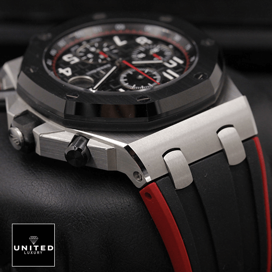 AP Vampire Replica 7 Audemars Piguet Royal Oak Steel Case Black Rubber BRacelet Replica in the box