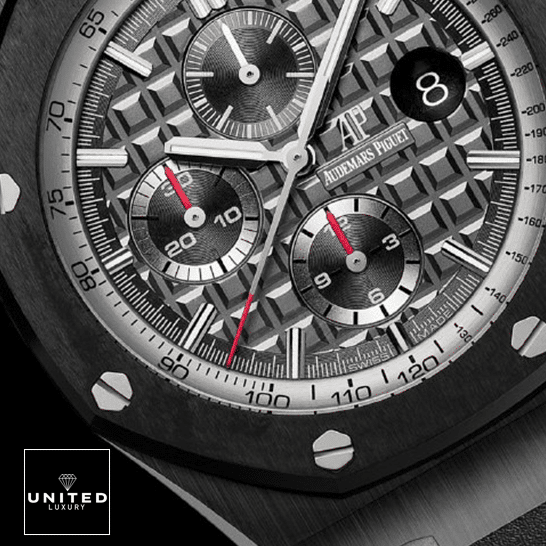 Audemars Royal Oak Offshore 26402CE.OO.A002CA.01 Replica 2 Audemars Piguet 26402CE.OO_.A002CA.01 Black Dial & Bezel Replica