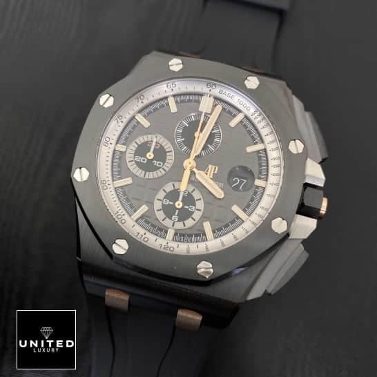 Audemars Royal Oak Chronograph 26415CE.OO.A002CA.01 Replica 6 Audemars Piguet Royal Oak Offshore 26406FR.OO.A002CA.01 Black Bezel Replica